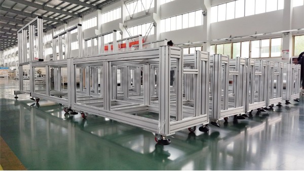 為什么自動化生產線90%的框架都用鋁型材？