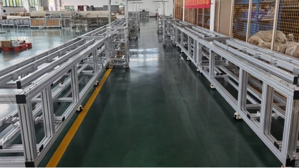 再獲信任！100100重型鋁型材打造高效“流水線”